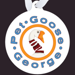 Pet Goose George: Metal Ornaments – accessories