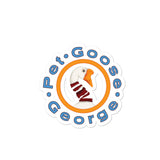 Pet Goose George Logo – Bubble-free stickers
