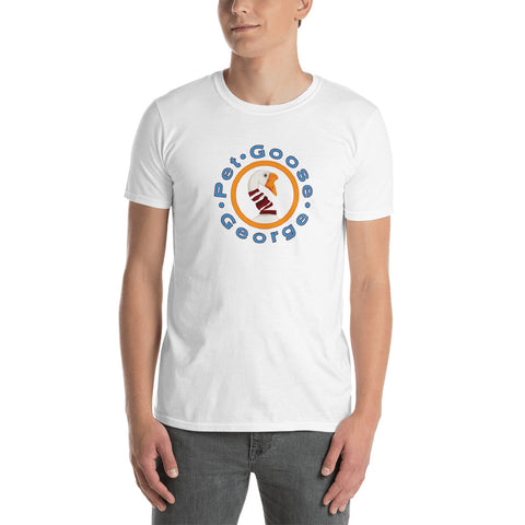 Pet Goose George Logo – Short-Sleeve Unisex T-Shirt