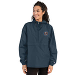 Embroidered Champion Packable Adult Unisex Jacket – Pet Goose George Logo