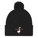 Goofy Duck – Pom Pom Knit Cap